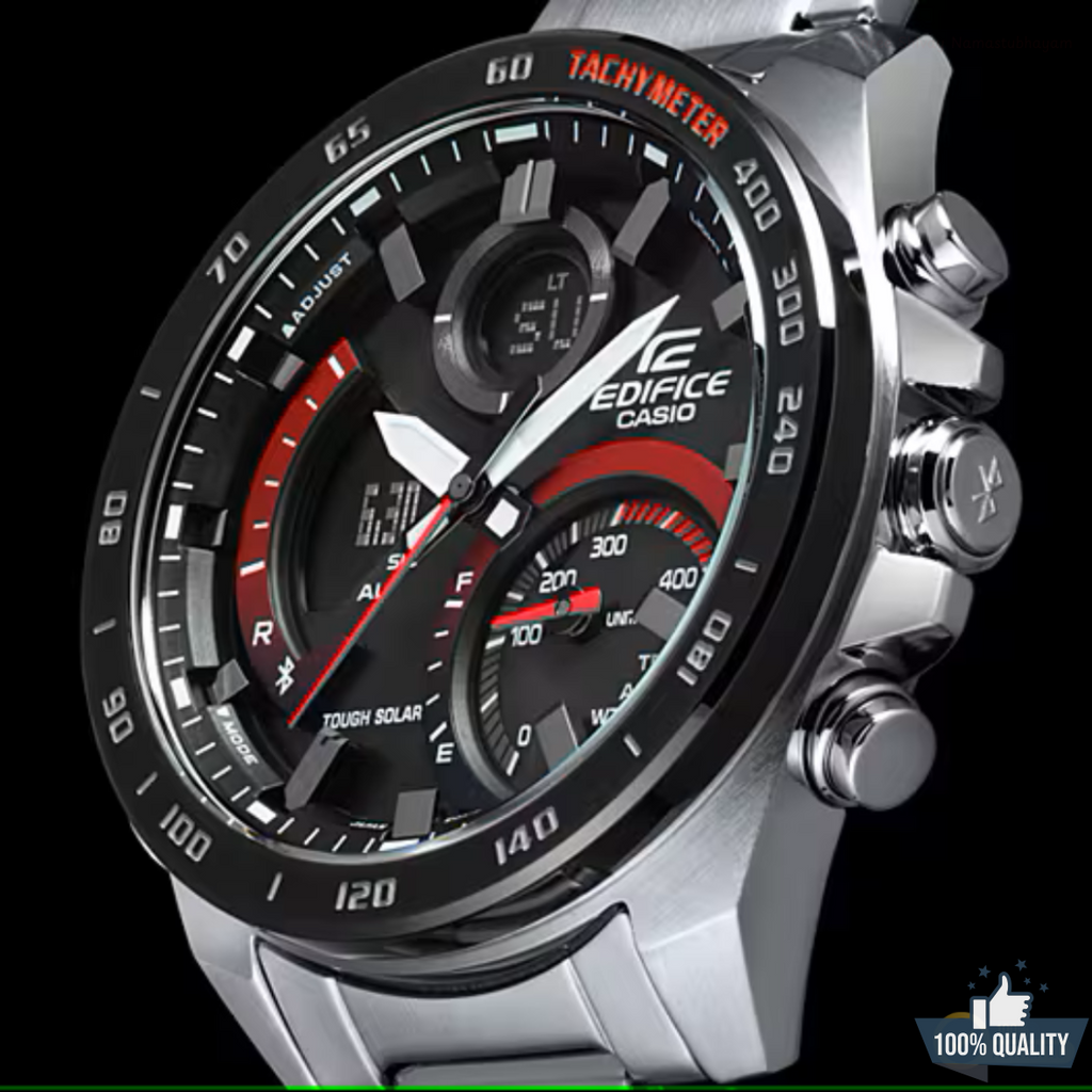 ED-21114512 Silver Stainless Steal Watch.